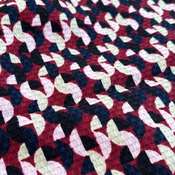 NWT J. Crew Geometric pattern Sheath Dress sleeveless round neck size 4 - Picture 10 of 16